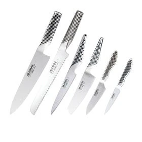 Global Kyoto 7pc Knife Block Set Ash Wood 2 Global Kyoto 7pc Knife Block Set Ash Wood - Image 2