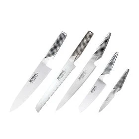 Global Takumi 6pc Knife Block Set Walnut 4 Global Takumi 6pc Knife Block Set Walnut - Image 4