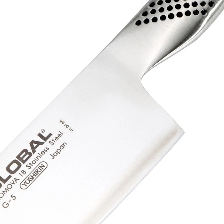 Global Nakiri Vegetable Knife 18cm G-5 2 Global Nakiri Vegetable Knife 18cm G-5 - Image 2