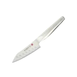 Global NI Oriental Cooks Knife Fluted Blade