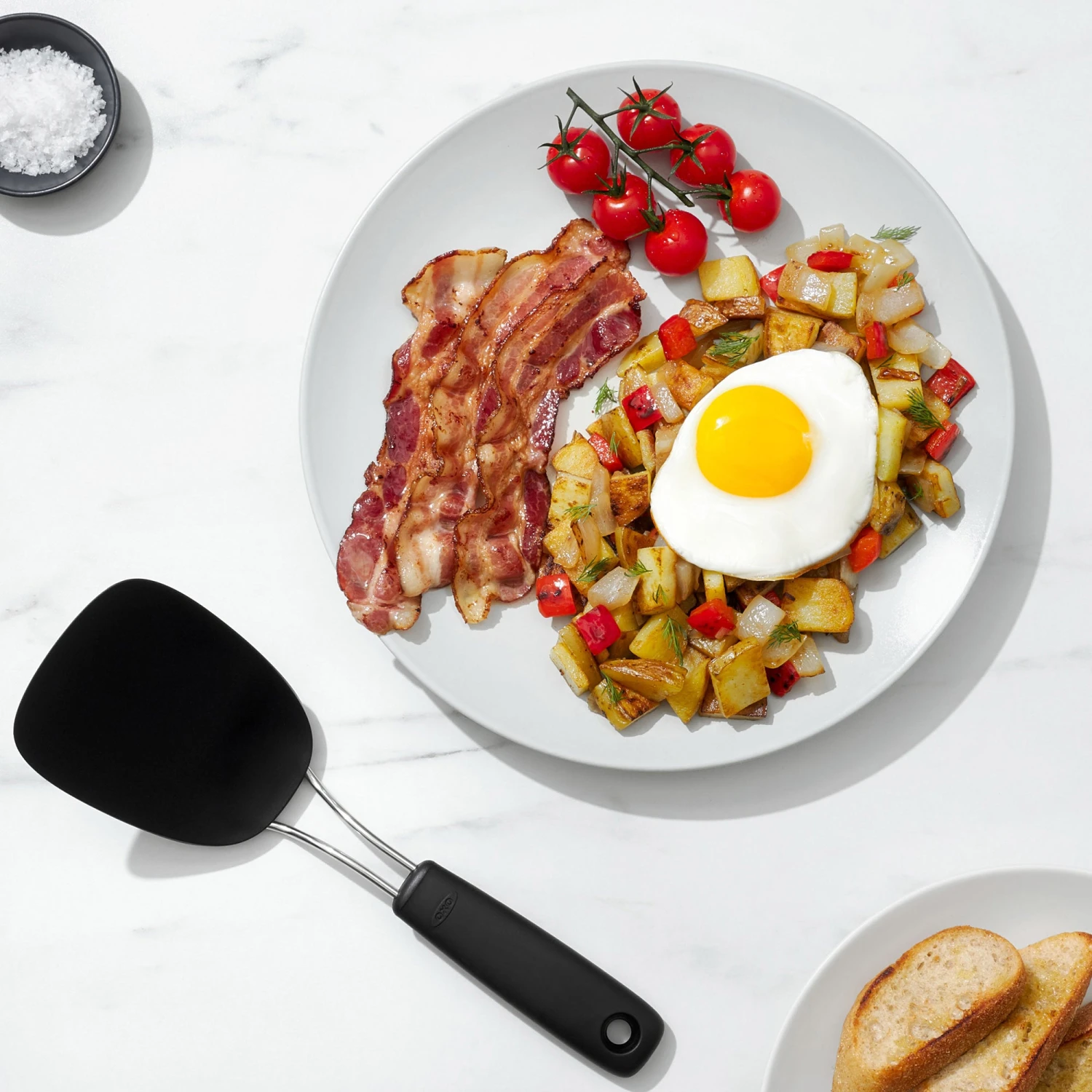 Oxo Good Grips Nylon Flexible Turner Small Black 5 Oxo Good Grips Nylon Flexible Turner Small Black - Image 5