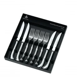 Stirling 8 Piece Steak Knifeand Fork Set