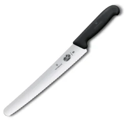 Victorinox Pastry Knife Wavy Edge - 26cm Black