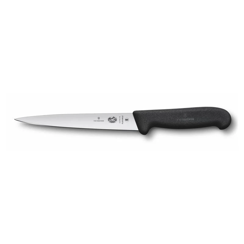 Victorinox Filleting Knife Flexible Blade - 16cm Black 1 Victorinox Filleting Knife Flexible Blade - 16cm Black